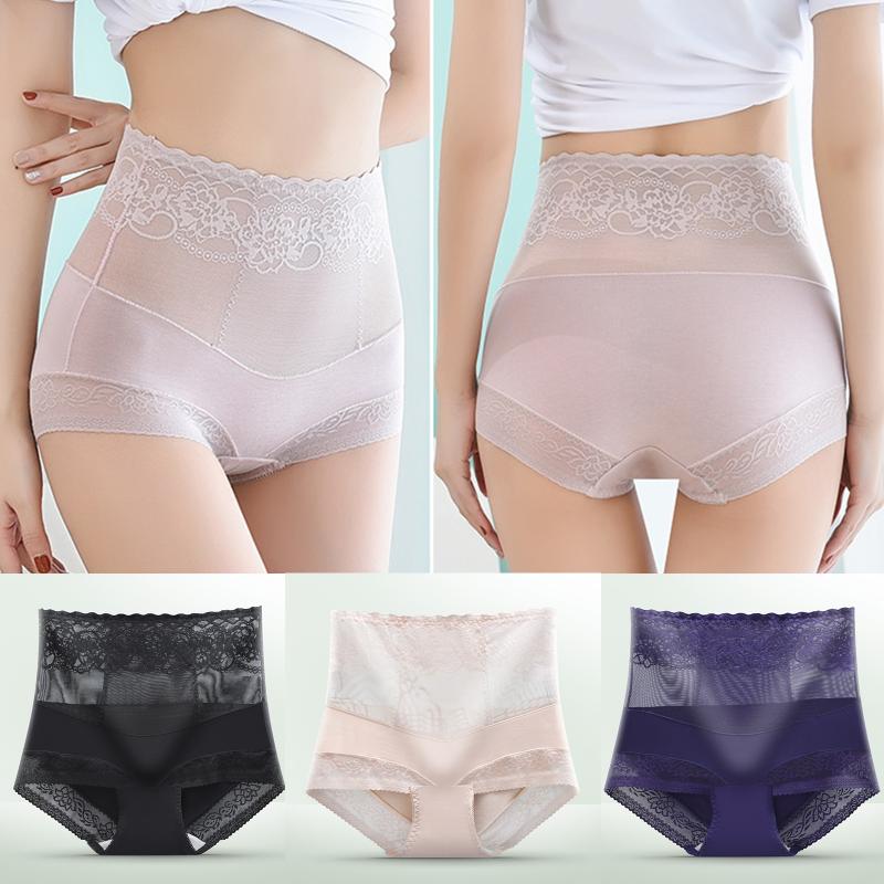 Women's Panties Lace High Waist Ladies Large Size Underpants Feminine Abdomen Hip Lifting And Body Shaper Cotton Brief Plus Lingere, Red
Women's Panties Lace High Waist Ladies Large Size Underpants Feminine Abdomen Hip Lifting And Body Shaper Cotton Brief Plus Lingere, Red