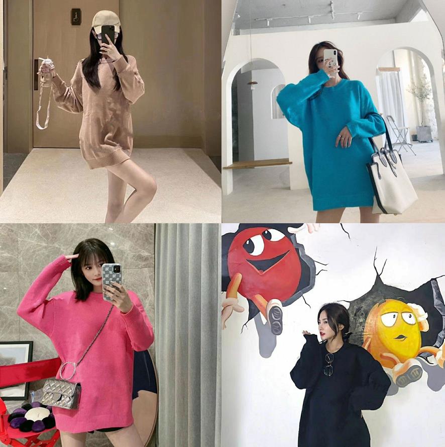 Womens Knit Dress Sweaters Casual Contrast Color Long Sleeve Autumn Fashion Wear knitwear ladies sweater women Crew Neck classic Letter Pattern lady tops, Look other product
Womens Knit Dress Sweaters Casual Contrast Color Long Sleeve Autumn Fashion Wear knitwear ladies sweater women Crew Neck classic Letter Pattern lady tops, Look other product