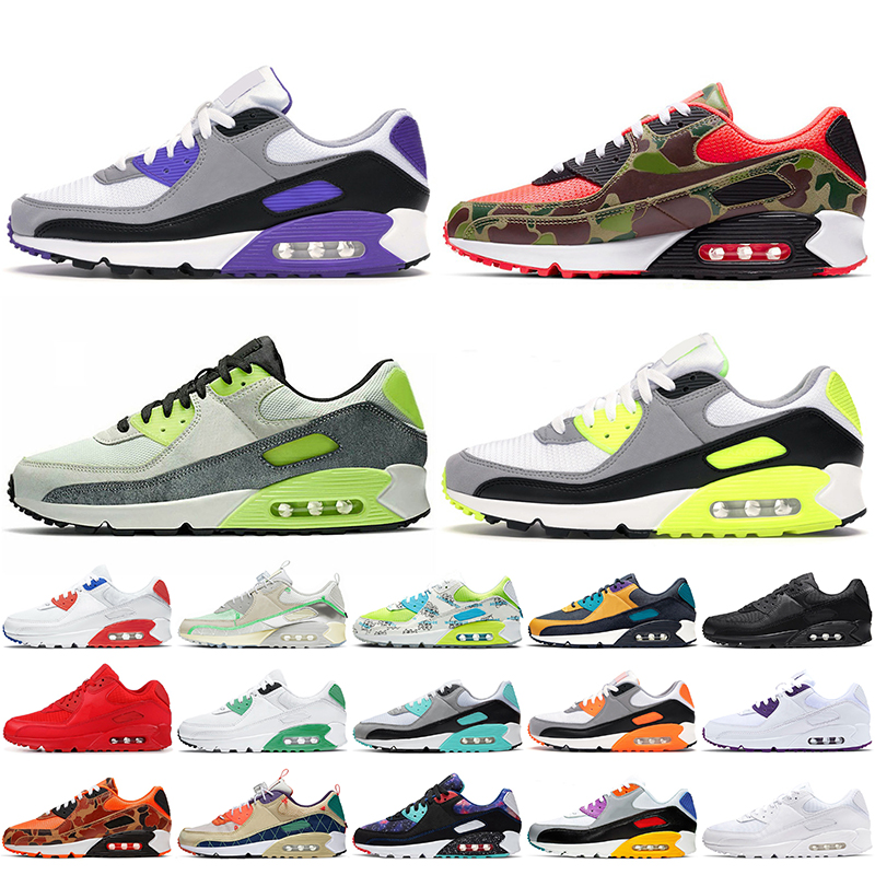 Wholesale 90 Women Mens Running Shoes NIK Recraft Hyper Grape Camo Volt Black White Off Trainers Sneakers Air AirMax Max Size 36-45
Wholesale 90 Women Mens Running Shoes NIK Recraft Hyper Grape Camo Volt Black White Off Trainers Sneakers Air AirMax Max Size 36-45