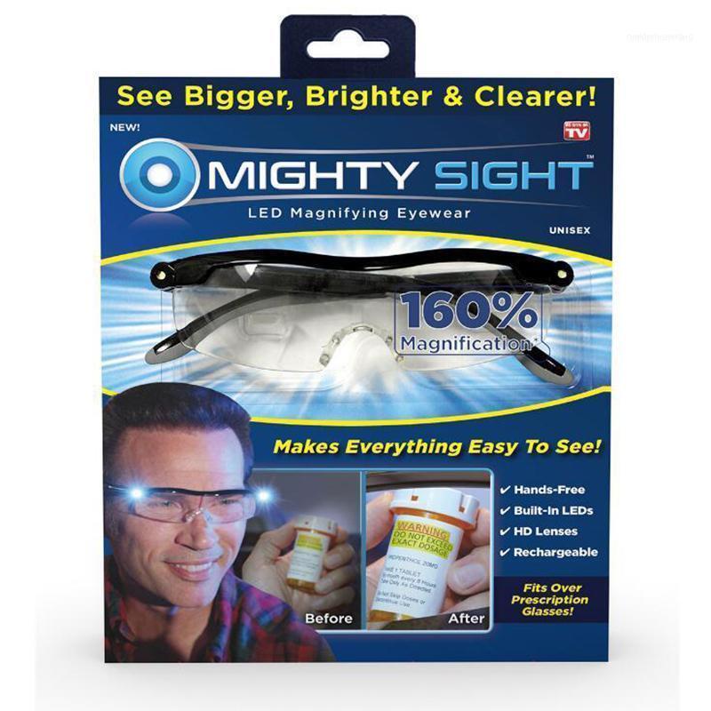 Sunglasses 160% Magnifying Glasses With LED Light Power Zoom Max Night Vision Eyeglasse Illumination Mighty Sight Trabajo Lupa
Sunglasses 160% Magnifying Glasses With LED Light Power Zoom Max Night Vision Eyeglasse Illumination Mighty Sight Trabajo Lupa
