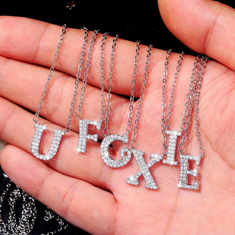 Pendant Necklaces CAOSHI Gorgeous Initial Letter Necklace For Women High Quality Creative Gift Jewelry Selling Exquisite Accessories
Pendant Necklaces CAOSHI Gorgeous Initial Letter Necklace For Women High Quality Creative Gift Jewelry Selling Exquisite Accessories