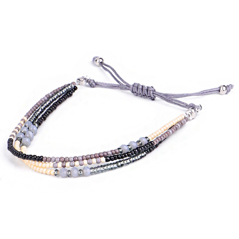 Handmade Adjustable Multilayer Colorful Glass Seedbeads Beads Strands Bracelet Jewelry for Woven Gift
Handmade Adjustable Multilayer Colorful Glass Seedbeads Beads Strands Bracelet Jewelry for Woven Gift