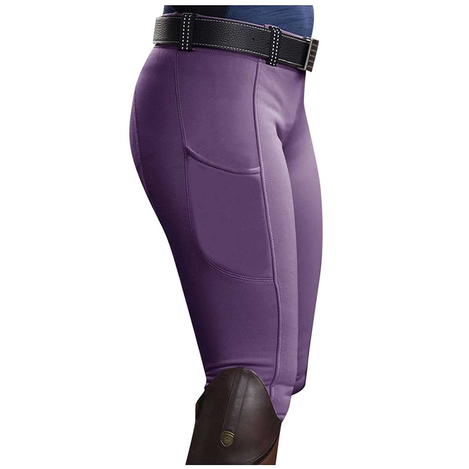 High Quality Pants For Women Horse Riding Equestrian Breeches Exercise High Waist Sports Pants pantalones de mujer Q0801