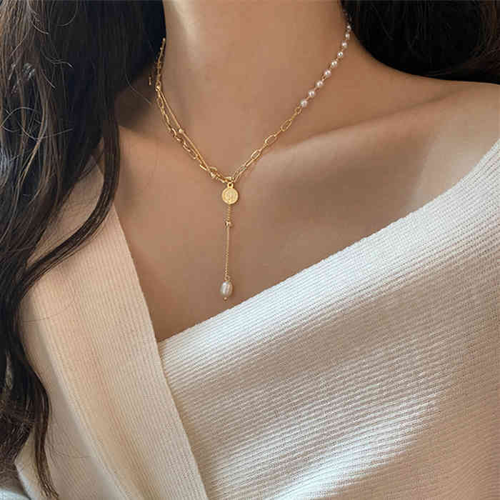 Pendant Necklace Huge Bud 14k Real Gold Plated Pearl Collares Collier Designer Jewelry Luxury Girl Women Choker, Silver
Pendant Necklace Huge Bud 14k Real Gold Plated Pearl Collares Collier Designer Jewelry Luxury Girl Women Choker, Silver