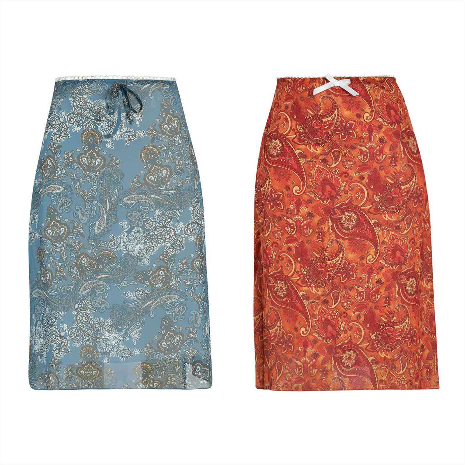 midi adults floral print high women skirt elastic waist summer autumn blue s m l, Black
midi adults floral print high women skirt elastic waist summer autumn blue s m l, Black