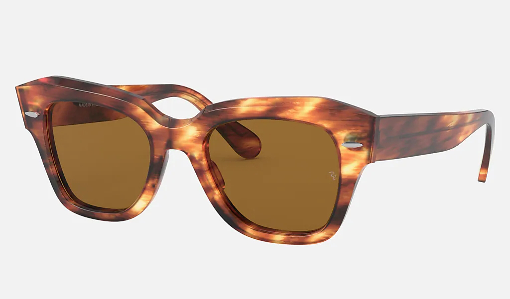Luxury 21.86 State Street Eyeglass Glass Lenses Sunglasses Men Women Glass Lenses with Acetate Frame Fashion Sun Glasses for Male Female Lentes De Sol Mujer