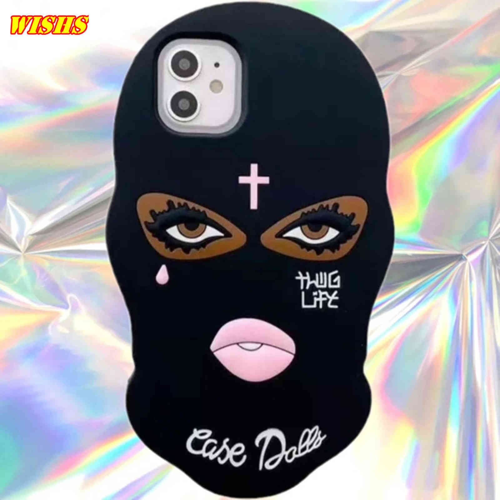3D Mask Dolls Silicone Phone Case For iPhone 12 11 Pro Max 6 6S 7 8Plus X XS XR Girl Tear Jesus Cross Goon Thug Life Women Cover Y1028
3D Mask Dolls Silicone Phone Case For iPhone 12 11 Pro Max 6 6S 7 8Plus X XS XR Girl Tear Jesus Cross Goon Thug Life Women Cover Y1028