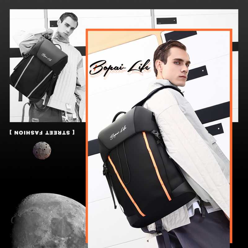 Backpack BOPAI LIFE For Man Original Design Trendy Fashion Anti Theft 15.6 Inch Laptop Waterproof Travel Male Outdoor Backpacks
Backpack BOPAI LIFE For Man Original Design Trendy Fashion Anti Theft 15.6 Inch Laptop Waterproof Travel Male Outdoor Backpacks