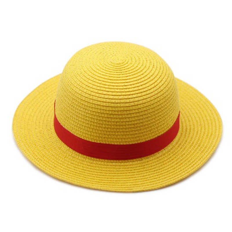 Anime One Piece Monkey D.Luffy Cosplay Costume Hat With Shoes Full Set Y0913
