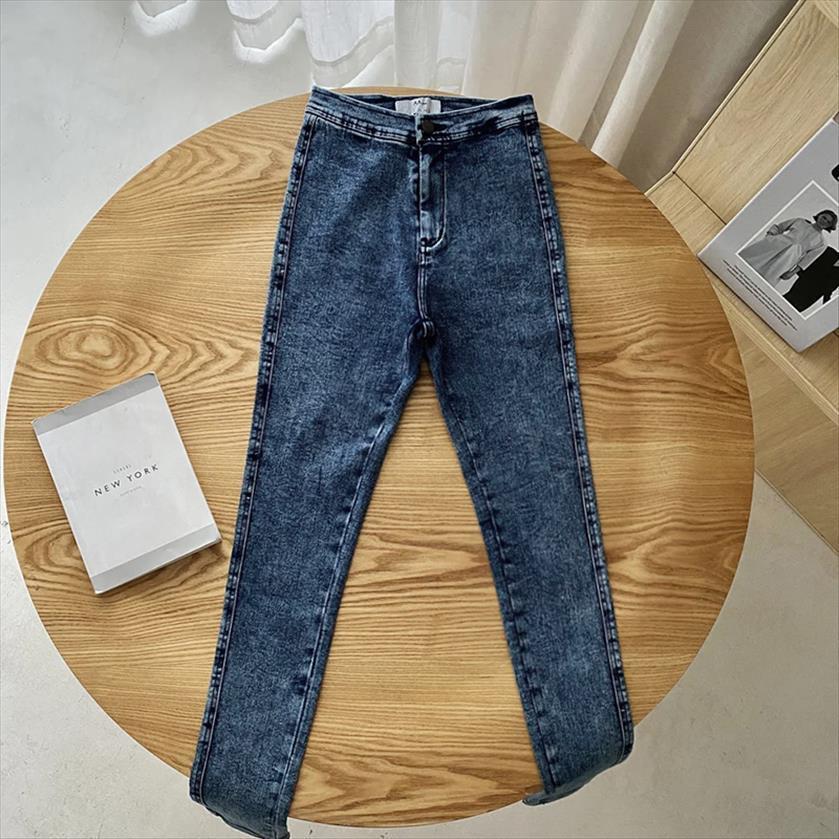 stretchy high waisted mom womens jeans pants denim skinny pencil trousers female, Blue
stretchy high waisted mom womens jeans pants denim skinny pencil trousers female, Blue