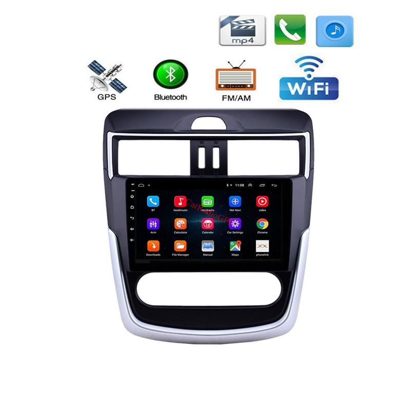 9 Inch Car Dvd Player Android fm radio for Nissan Tiida 2016-2018 Multimedia System Touch Screen Stereo Gps Navigation support Carplay DVR OBD2