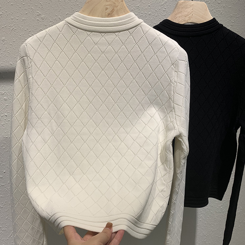 Autumn new womens o-neck long sleeve single breasted pullover knitted sweater tops jumpers plus size SMLXLXXL3XL4XL