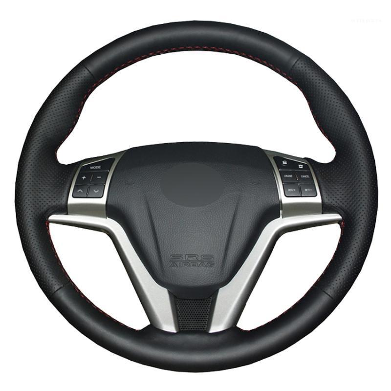 Steering Wheel Covers Black Genuine Leather Hand-Stitched Car Cover For Great Wall Haval Hover H6 2011 2012 2013
Steering Wheel Covers Black Genuine Leather Hand-Stitched Car Cover For Great Wall Haval Hover H6 2011 2012 2013