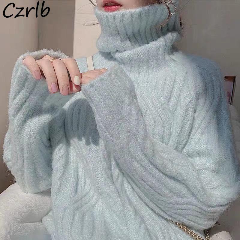 Women's Sweaters Turtleneck Women Stylish Soft Cozy Autumn Winter Warm Sweet Lovely All-match Daily Students Knitting Ladies Clothing, White;black
Women's Sweaters Turtleneck Women Stylish Soft Cozy Autumn Winter Warm Sweet Lovely All-match Daily Students Knitting Ladies Clothing, White;black