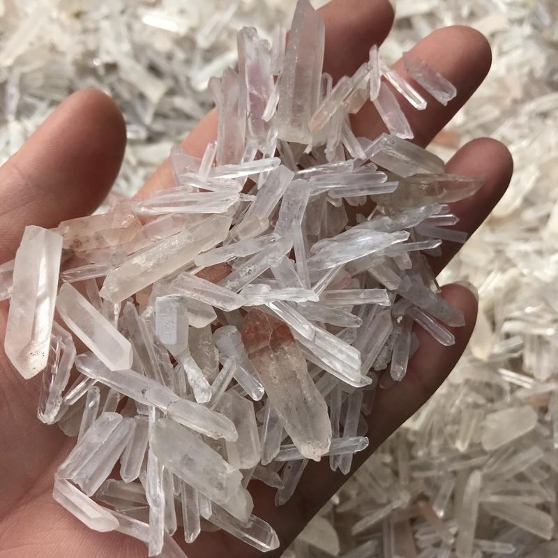 Decorative Objects & Figurines 150-170pcs Lot Natural Clear Quartz Crystal Points 1/2Lb Terminated Wand Healing
Decorative Objects & Figurines 150-170pcs Lot Natural Clear Quartz Crystal Points 1/2Lb Terminated Wand Healing