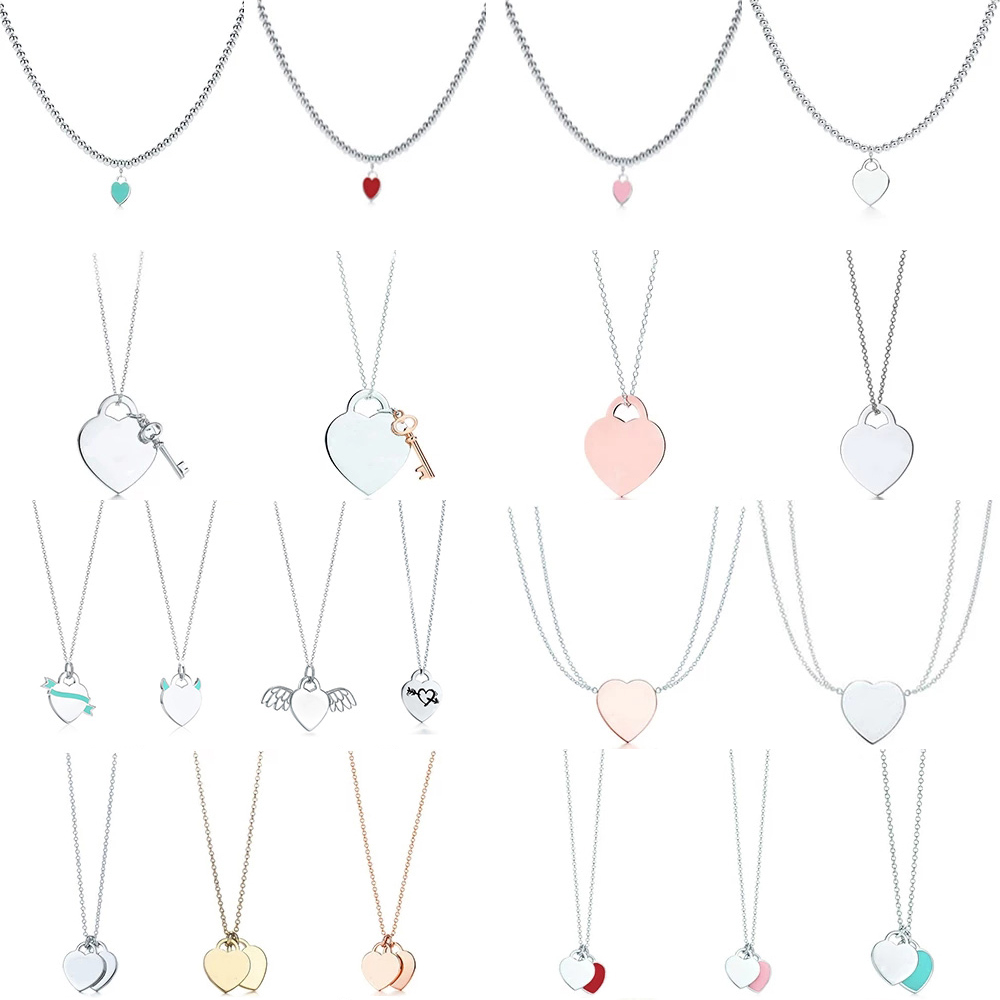 DORAPANG 2022 NEW REAL 100% 925 Sterling Silver Necklace Fashion Heart Pendant Bead Chain Rose Gold and Gold Selection For Women Gift with Original logo Jewelry
DORAPANG 2022 NEW REAL 100% 925 Sterling Silver Necklace Fashion Heart Pendant Bead Chain Rose Gold and Gold Selection For Women Gift with Original logo Jewelry