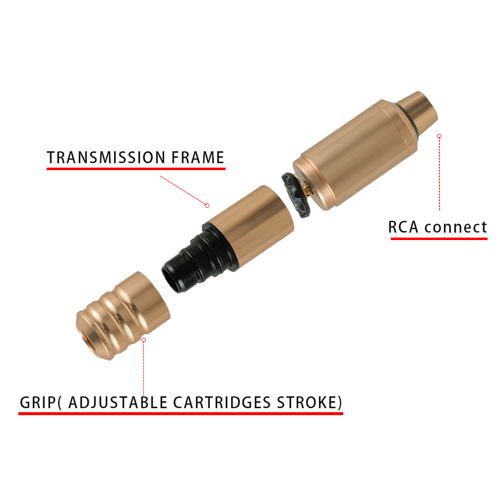 Professional High Quality Cartridge System Rotary Tattoo Machine Pen Japanese Motor Shader Liner Makeup Guns Supplies 210324