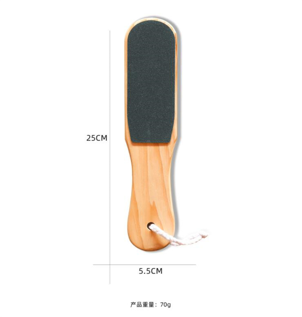 Wholesale Foot Treatment Wood File Callus Remover Scrubber Professional Pedicure Feet Rasp Removes Cracked Heels Dead Skin Corn Hard Skin Pumice Stone