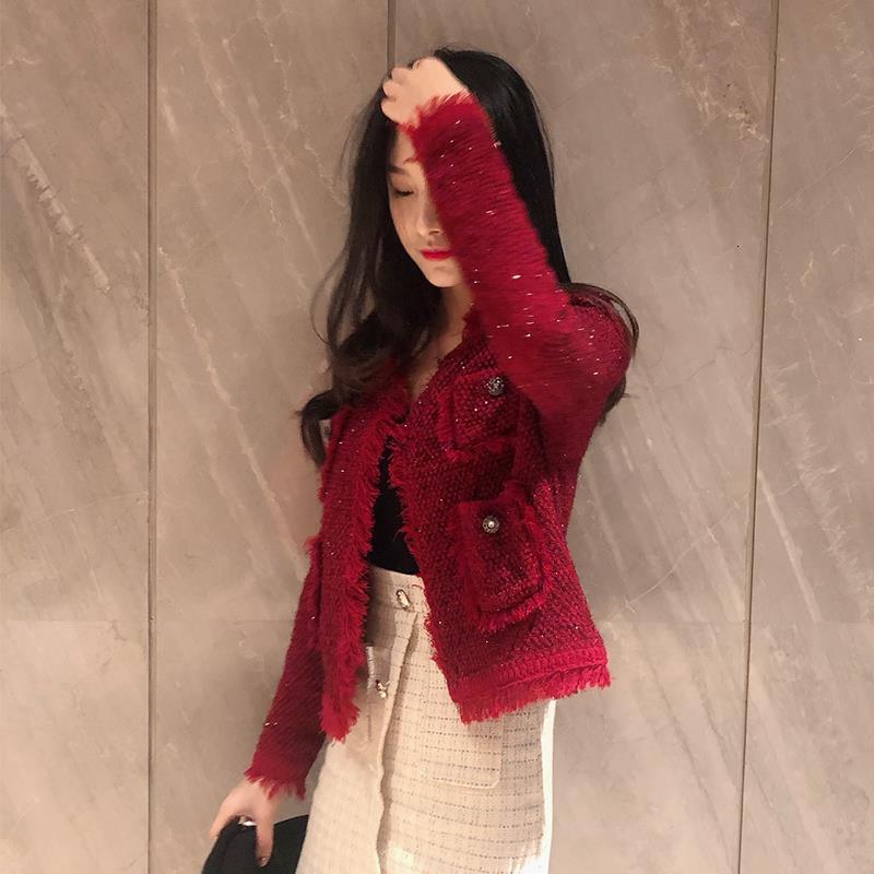 women's jackets european trend small fragrance women's jacket spring ins red net short cherry cardigan mesh gav6, Black;brown
women's jackets european trend small fragrance women's jacket spring ins red net short cherry cardigan mesh gav6, Black;brown