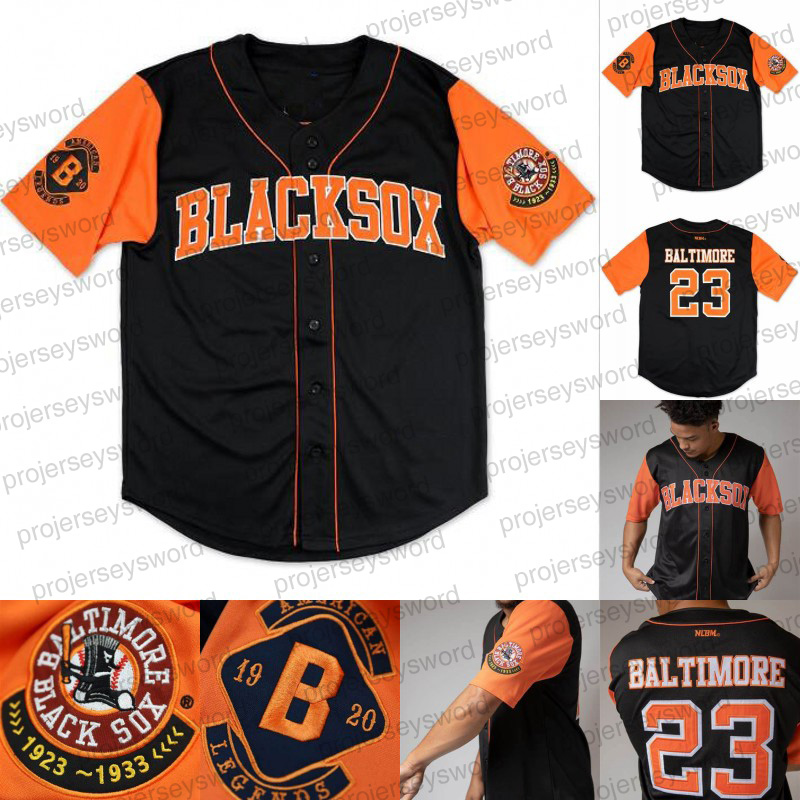 Big Boy Baltimore Black Sox Legacy NLBM Negro Leagues Custom Baseball Jersey Mens Womens Youth Black Orange Size S-3XL, Please leave your name number
Big Boy Baltimore Black Sox Legacy NLBM Negro Leagues Custom Baseball Jersey Mens Womens Youth Black Orange Size S-3XL, Please leave your name number
