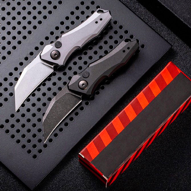High Quality KS 7350 Automatic Tactical Folding Knife 9Cr18Mov Black/White Stone Wash Blade 6061-T6 Handle EDC Pocket Knives With Retail Box
High Quality KS 7350 Automatic Tactical Folding Knife 9Cr18Mov Black/White Stone Wash Blade 6061-T6 Handle EDC Pocket Knives With Retail Box