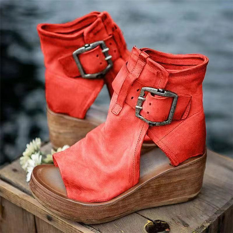 Women Sandals Shoes 2021 Summer Peep Toe Platform Sandals PU Leather Zipper Thick Bottom Women Shoes Ladies Sandals, Brown 
Women Sandals Shoes 2021 Summer Peep Toe Platform Sandals PU Leather Zipper Thick Bottom Women Shoes Ladies Sandals, Brown