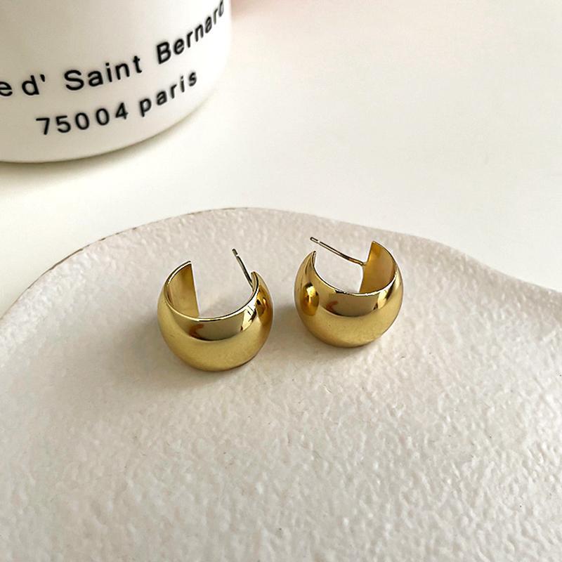 Stud Trendy Geometric Arc Surface Earrings For Women Girl Temperament Jewelry S925 Needle Weddings Birthday Party Fine Gift
Stud Trendy Geometric Arc Surface Earrings For Women Girl Temperament Jewelry S925 Needle Weddings Birthday Party Fine Gift