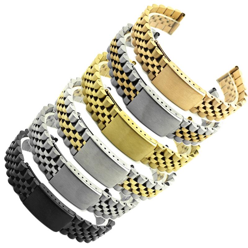 Watch Bands Men 5 Rows Stainless Steel Watchbands With Double Push Button Fold Buckle Butterfly Deployment Clasp Strap WB110
Watch Bands Men 5 Rows Stainless Steel Watchbands With Double Push Button Fold Buckle Butterfly Deployment Clasp Strap WB110