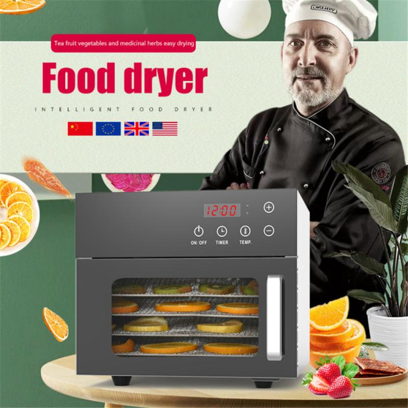 Trays Dehydrator Machine 4-layer Dried Fruit Adjustable Temperature Dryer For Meat Beef And Vegetables Air Purifiers
Trays Dehydrator Machine 4-layer Dried Fruit Adjustable Temperature Dryer For Meat Beef And Vegetables Air Purifiers
