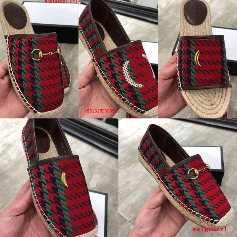 2021 Brand Women Sandals Luxurys Casual Shoe Espadrilles Summer Designers Classics Buckle Metal flat Beach Half Slippers fashion Loafers Fisherman Shoes 34-42, Color 4
2021 Brand Women Sandals Luxurys Casual Shoe Espadrilles Summer Designers Classics Buckle Metal flat Beach Half Slippers fashion Loafers Fisherman Shoes 34-42, Color 4