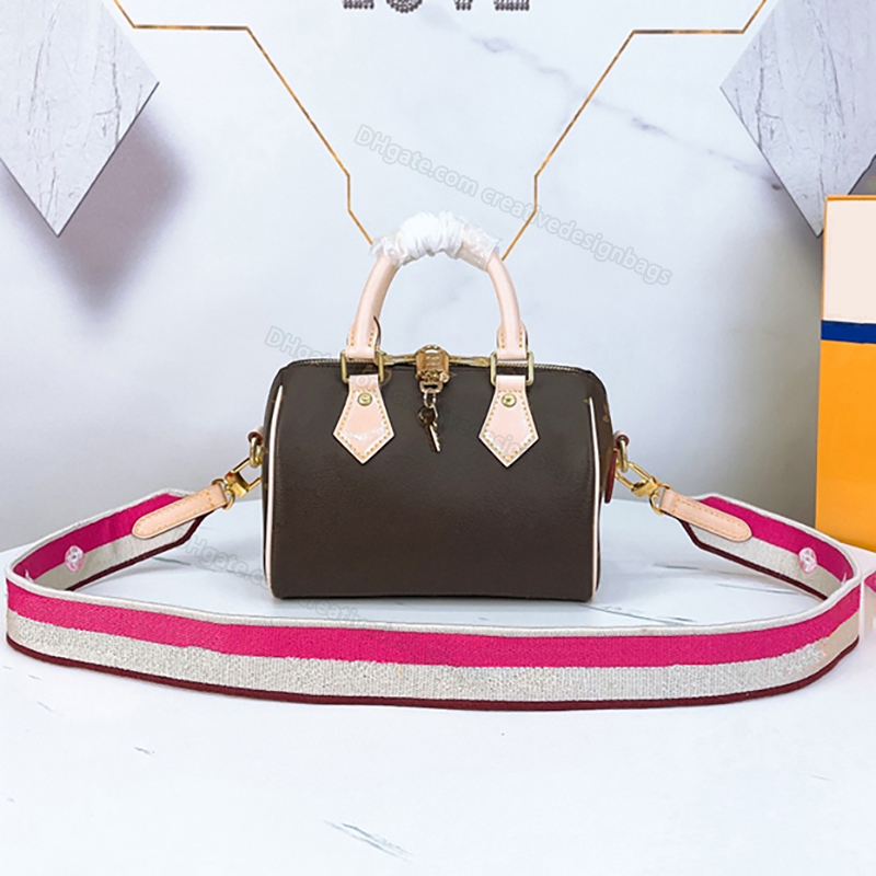 Totes Designer Handbag Women 20cm Speedy Bandouliere Colorful Shoulder Strap Large Capacity Coated Canvas Shoulder Bag Handbags Letter Floral 45957 45948 L209, M45948
Totes Designer Handbag Women 20cm Speedy Bandouliere Colorful Shoulder Strap Large Capacity Coated Canvas Shoulder Bag Handbags Letter Floral 45957 45948 L209, M45948