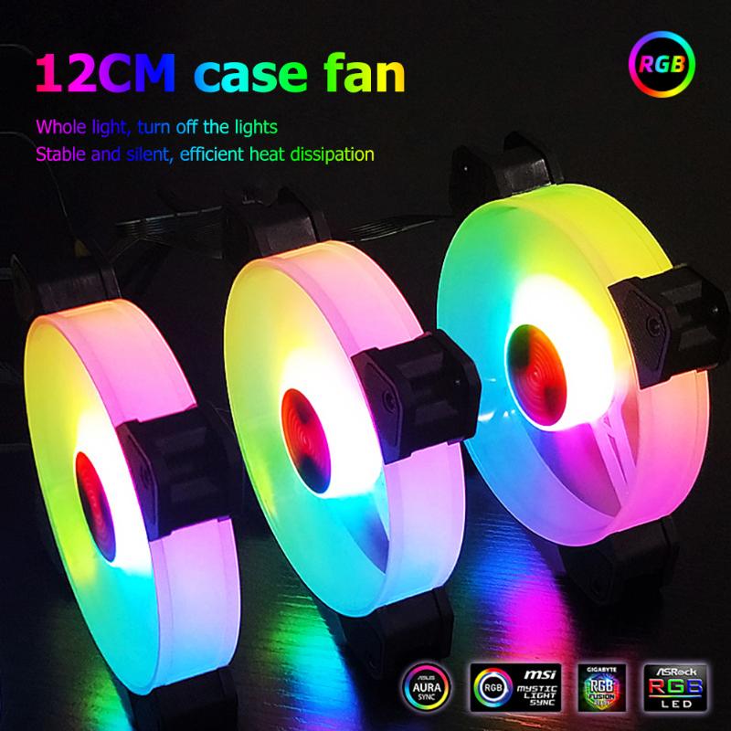 120mm RGB Cooling Fan Chassis Radiator Cooler Desktop Case Gorgeous For COOLMOON Household Computer Accessories Fans & Coolings
120mm RGB Cooling Fan Chassis Radiator Cooler Desktop Case Gorgeous For COOLMOON Household Computer Accessories Fans & Coolings