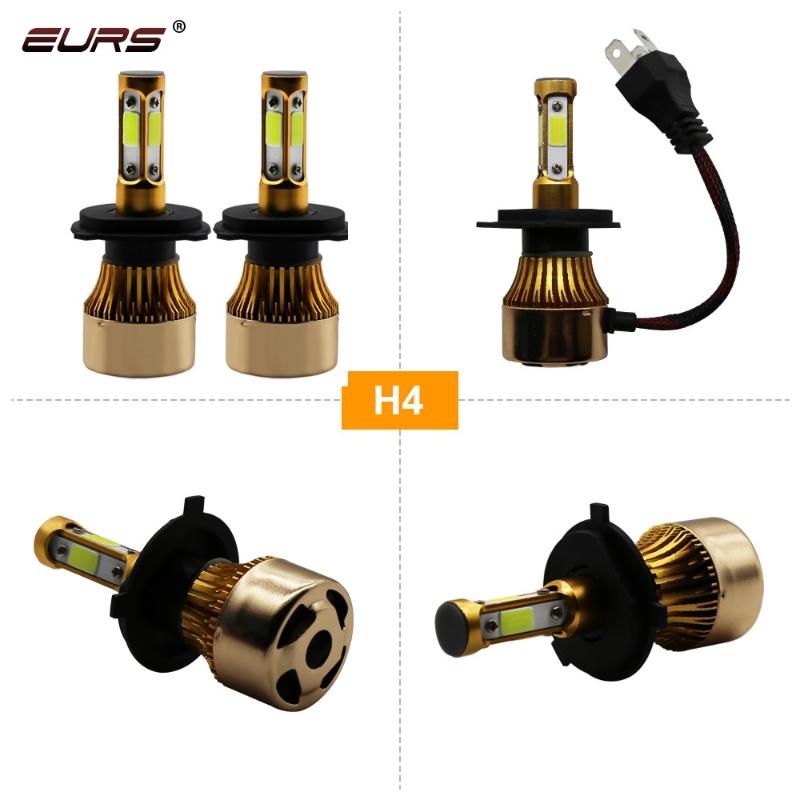 Car Headlights EURS 2pcs X7 LED Headlight 4 Side COB Chip 40W 8000LM H1 H3 H7 9008 9005 9006 9004 H4 H13 Head Lamp 6000K Auto Bulbs
Car Headlights EURS 2pcs X7 LED Headlight 4 Side COB Chip 40W 8000LM H1 H3 H7 9008 9005 9006 9004 H4 H13 Head Lamp 6000K Auto Bulbs