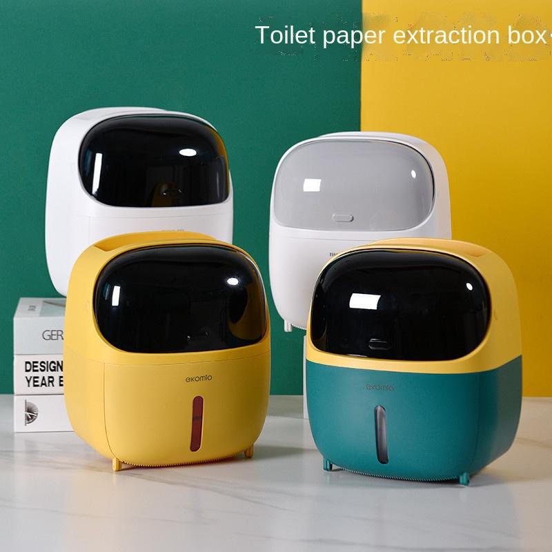 Toilet Paper Holders Tissue Box Storage Rack Bathroom Free Perforated Wall Hanging Creative Multifunctional Household Roll Paperpumping
Toilet Paper Holders Tissue Box Storage Rack Bathroom Free Perforated Wall Hanging Creative Multifunctional Household Roll Paperpumping