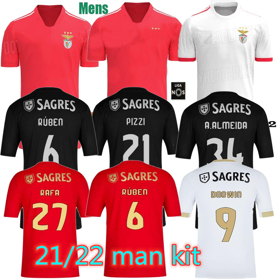 21 22 benfica soccer jerseys home away Éverto OTAMENDI GRIMALDO 2021 2022 RAFA jota Pizzi Rúben T SEFEROVIC PEDRINHO men kids football shirt uniforms THAILAND, Blue
21 22 benfica soccer jerseys home away Éverto OTAMENDI GRIMALDO 2021 2022 RAFA jota Pizzi Rúben T SEFEROVIC PEDRINHO men kids football shirt uniforms THAILAND, Blue