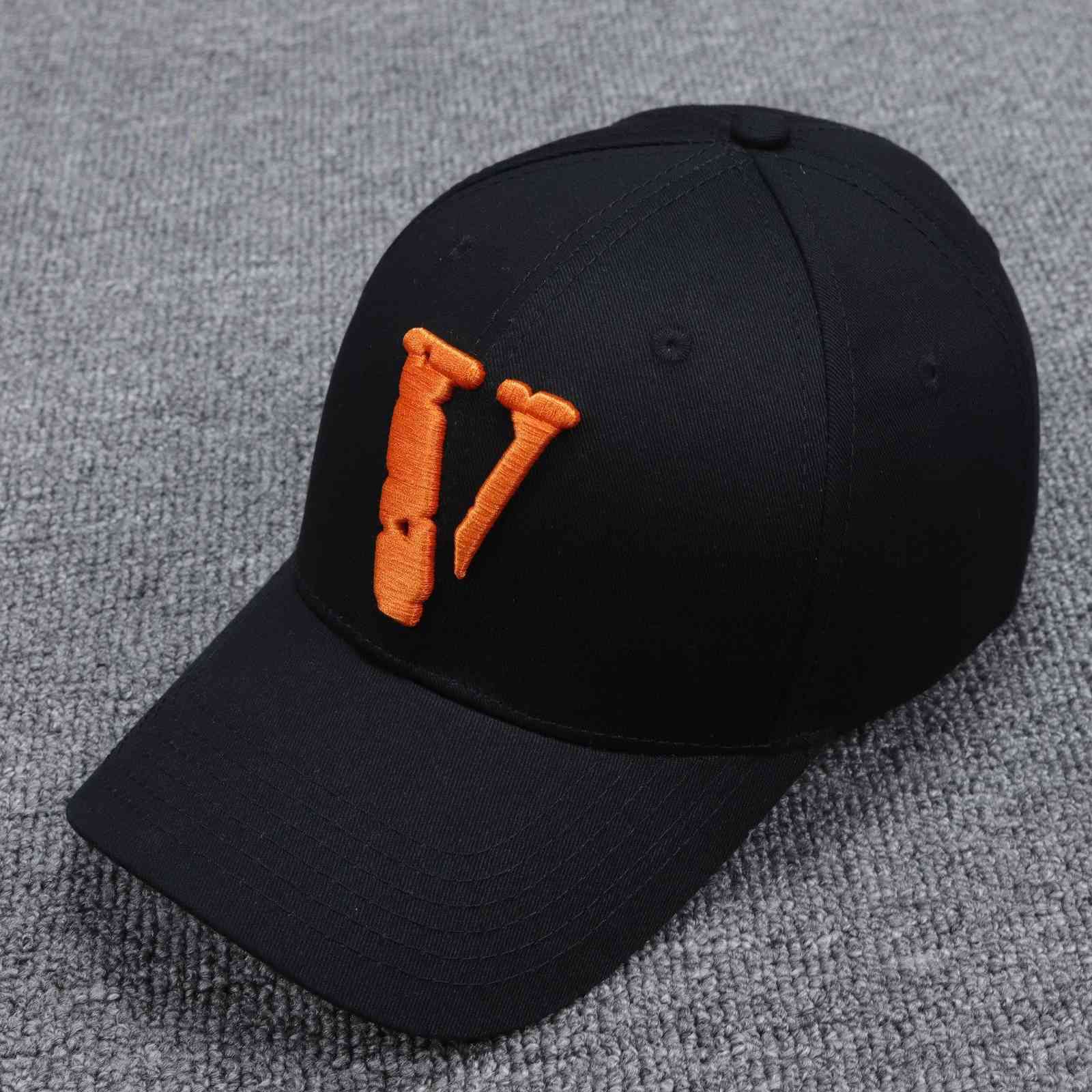 and American Fashion European Brand Orange V-shaped Embroidered Baseball Cap for Men and Women, V black
and American Fashion European Brand Orange V-shaped Embroidered Baseball Cap for Men and Women, V black