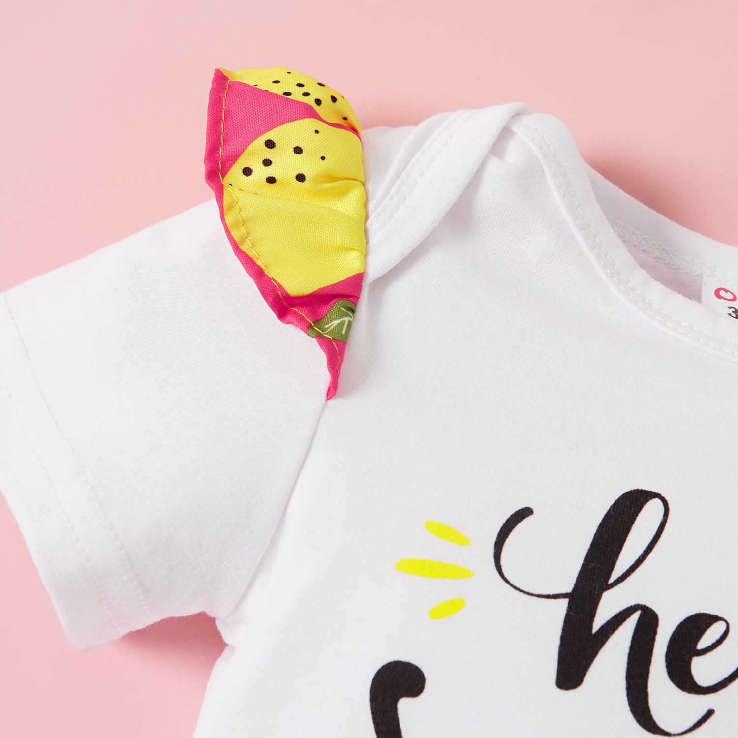 Arrival Summer 3pcs Short-sleeve Cotton fruit Set Baby's Clothing 210528