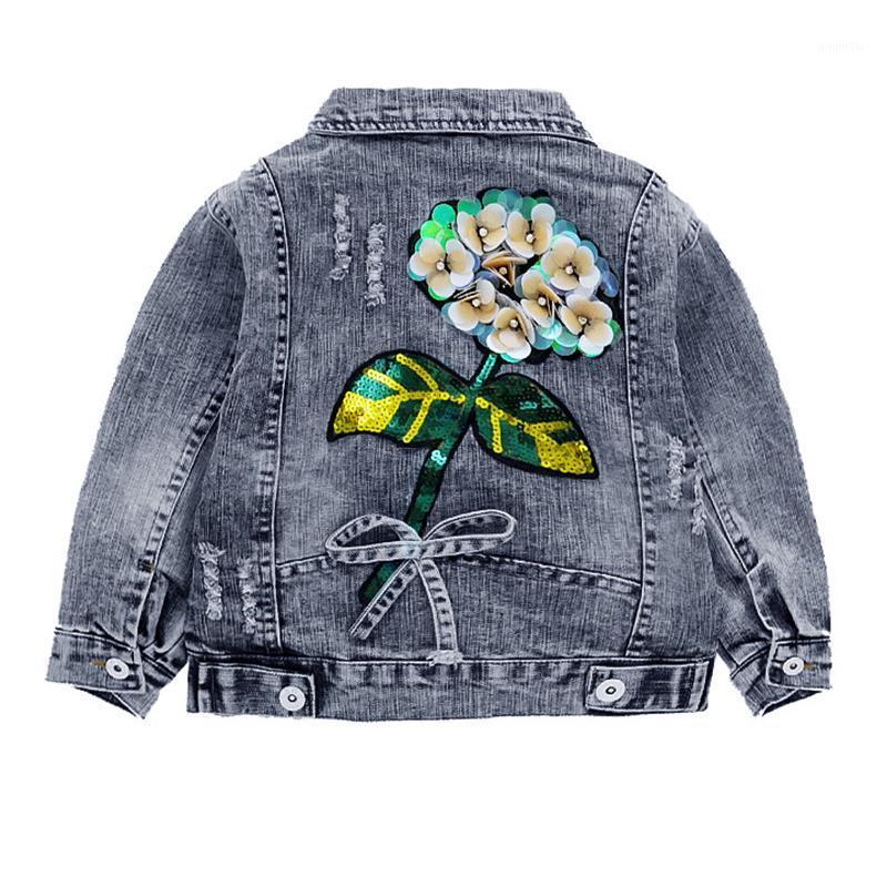 Jackets Girls' Outerwear 2021 Spring Three-dimensional Flower Denim Elastic Girl Sparkle Jacket Cardigan Coat, Blue;gray
Jackets Girls' Outerwear 2021 Spring Three-dimensional Flower Denim Elastic Girl Sparkle Jacket Cardigan Coat, Blue;gray