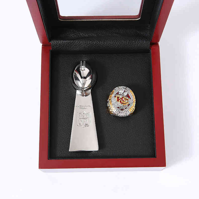 Europe America Style Men Lady Women Titanium steel Kansas chief 54th Super Bowl ring trophy set fans collectionEngrave
Europe America Style Men Lady Women Titanium steel Kansas chief 54th Super Bowl ring trophy set fans collectionEngrave