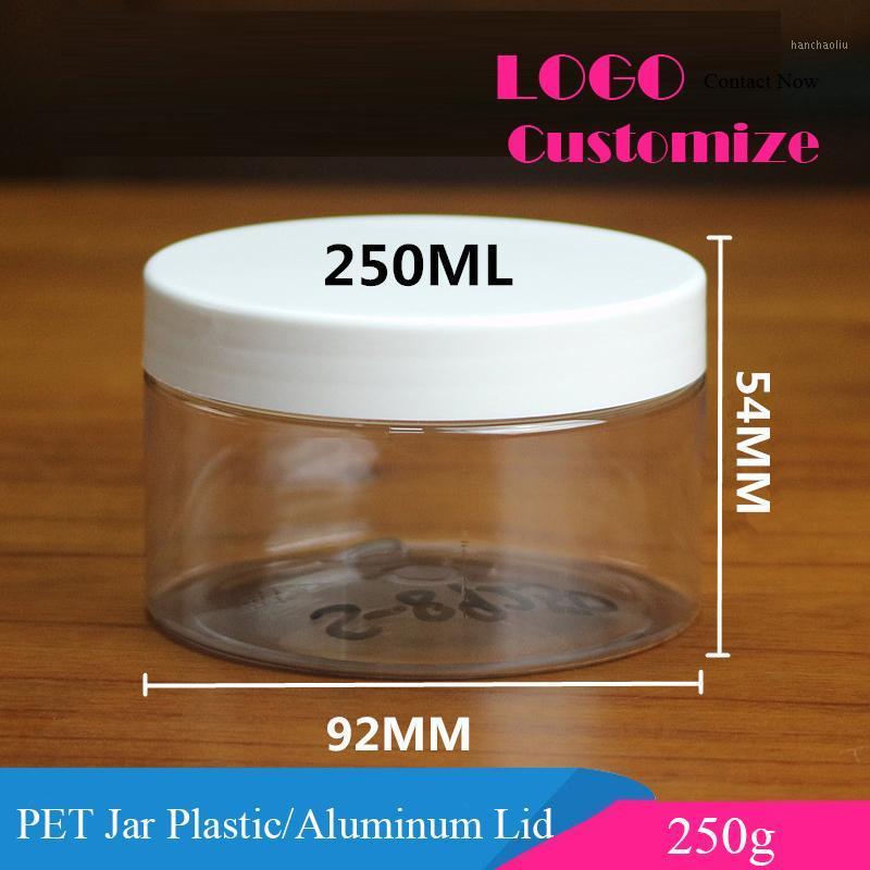 Sedorate 15 Pcs/Lot 250G Platic Jar With Black Screw Lid 250ML Empty PET Clear White Storage Case Makeup YST001 Bottles & Jars
Sedorate 15 Pcs/Lot 250G Platic Jar With Black Screw Lid 250ML Empty PET Clear White Storage Case Makeup YST001 Bottles & Jars