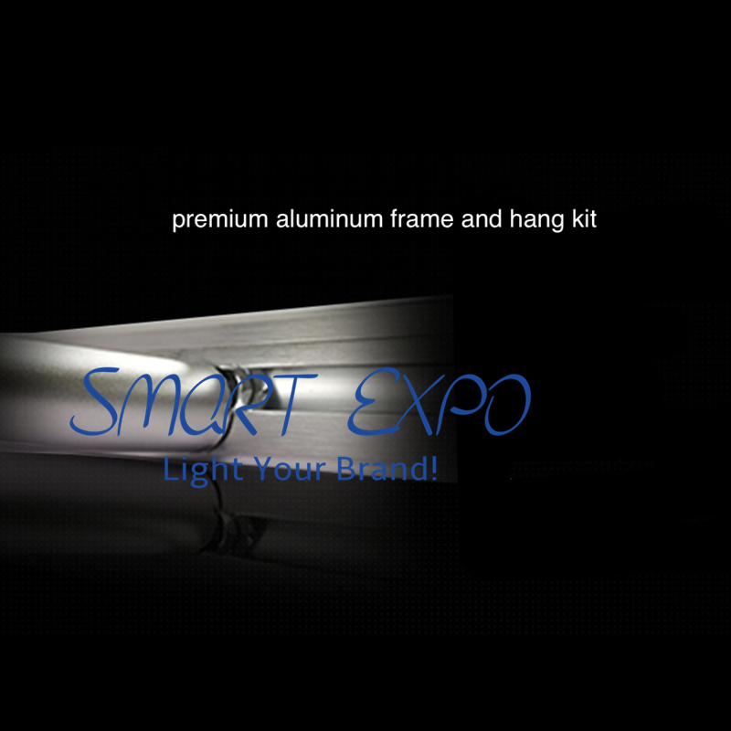 Suspended Ceiling Backlit Business Signs Retail Store Illuminated Hang Signage (35*80cm)