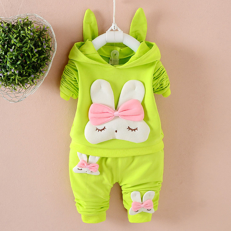 Children Clothing Sets Fashion Autumn Toddler Kids Girls rabbit Hooded Sweatshirts Tops+Pants Sports Girls Clothes, Rose
Children Clothing Sets Fashion Autumn Toddler Kids Girls rabbit Hooded Sweatshirts Tops+Pants Sports Girls Clothes, Rose