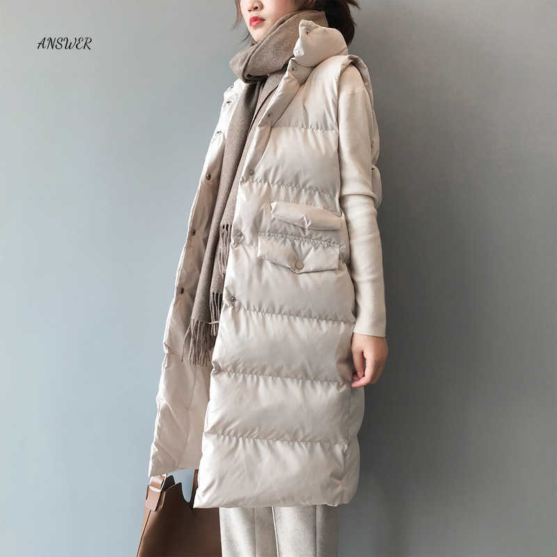 Autumn Winter Cotton Vest Women Ladies Casual Waistcoat Female Sleeveless Long Jacket Slim Fit Warm Puffer Coat 210607, Pink
Autumn Winter Cotton Vest Women Ladies Casual Waistcoat Female Sleeveless Long Jacket Slim Fit Warm Puffer Coat 210607, Pink