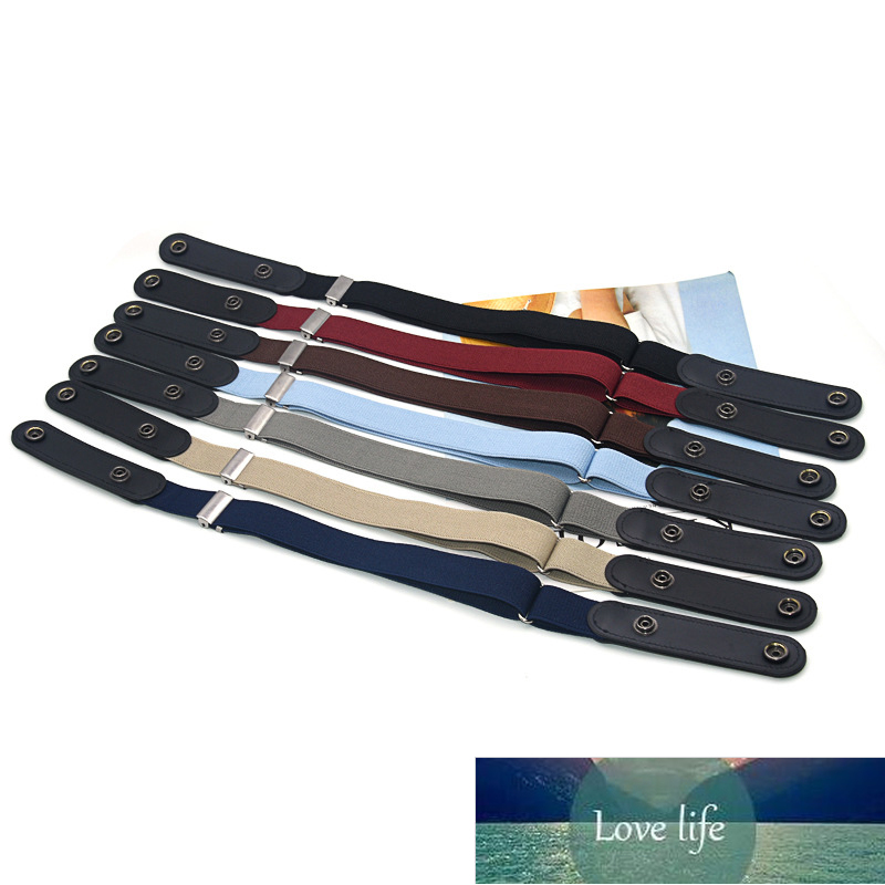 No Buckle Stretch Belt Buckless Belt Invisible Elastic Waist Belt Unisex for Jeans Pants, For Women Men