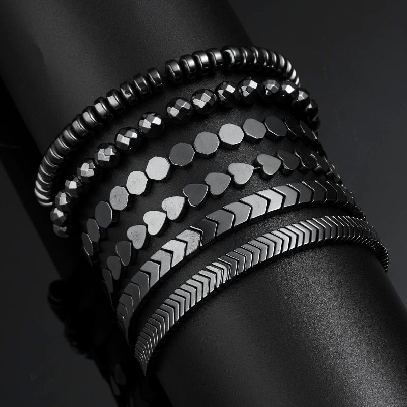 Charm Bracelets Magnetic Therapy Health Care Loss Weight Effective Black Stone Slimming Stimulating Acupoints Arthritis Pain Relief, Golden;silver
Charm Bracelets Magnetic Therapy Health Care Loss Weight Effective Black Stone Slimming Stimulating Acupoints Arthritis Pain Relief, Golden;silver