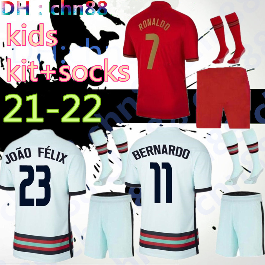 2021 RONALDO Portogallo soccer jersey 20 21 B.FERNANDES JOAO FELIX DIOGO J. RUBEN NEVES BERNARDO football shirt 2022 national team youth kid, Black
2021 RONALDO Portogallo soccer jersey 20 21 B.FERNANDES JOAO FELIX DIOGO J. RUBEN NEVES BERNARDO football shirt 2022 national team youth kid, Black