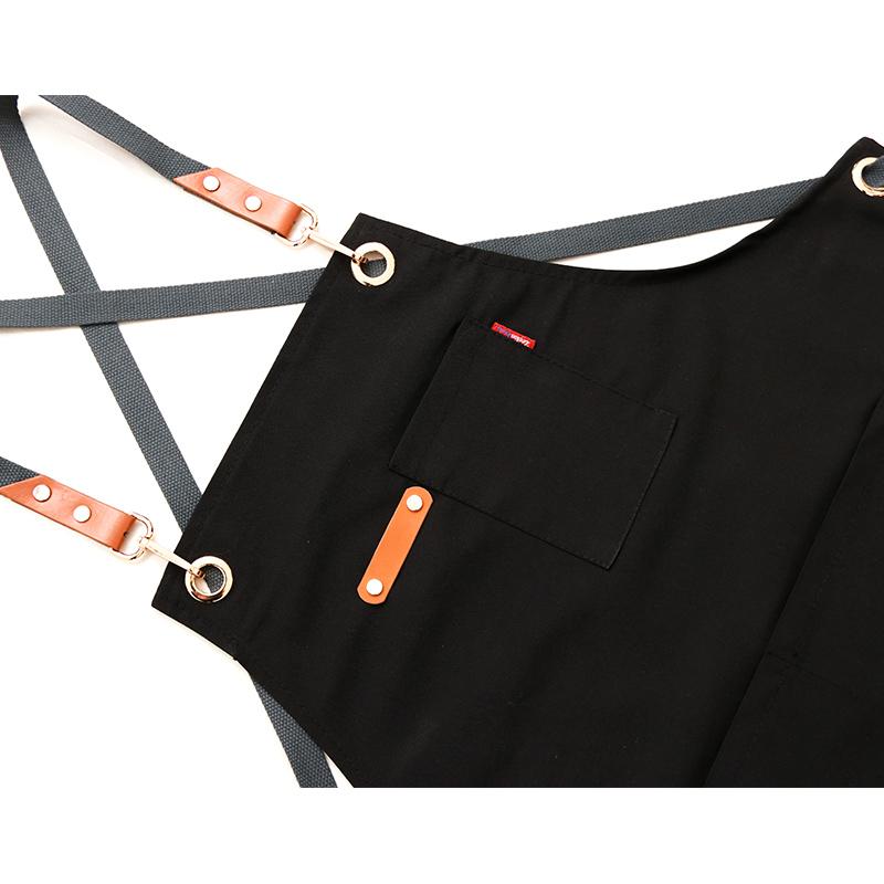 Aprons Barber Apron Men Adjustable Kitchen Cooking Waiter Cafe Shop BBQ Hairdresser Stylist Garden Accessory Bibs