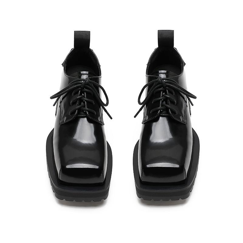 Dress Shoes Women's Spring Autumn British Style Black Small Leather Soled Square Head Single Retro Muffin College
Dress Shoes Women's Spring Autumn British Style Black Small Leather Soled Square Head Single Retro Muffin College