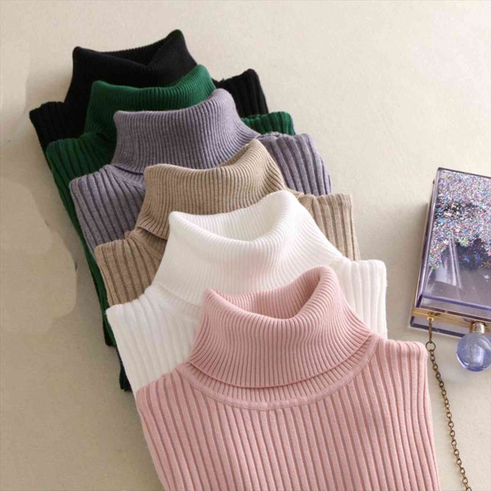 winter autumn turtleneck black women sweaters skinny elastic knitted soft pullover female full korean fashion pullovers, White;black
winter autumn turtleneck black women sweaters skinny elastic knitted soft pullover female full korean fashion pullovers, White;black