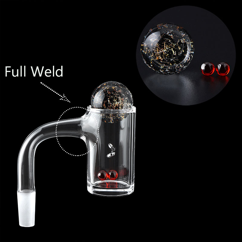 Full Weld Smoking Beveled Edge 4mm Bottom ,With 2pcs Spinning Holes Quartz Banger And ruby, Dichro Caps 10mm 14mm 18mm For Glass Bongs
Full Weld Smoking Beveled Edge 4mm Bottom ,With 2pcs Spinning Holes Quartz Banger And ruby, Dichro Caps 10mm 14mm 18mm For Glass Bongs